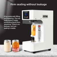 Machine à sceller sous vide électrique à économie d'énergie pour canettes de soda bocaux alimentaires tasses et boissons verre marchandise papier emballage scellage