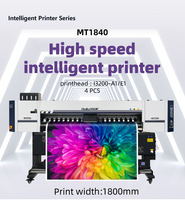 Mootom pabrik I3200 Eco Solvent Printer kanvas Poster Cutter Harga Vinyl Printer dan pemotong Flex Printer untuk dijual