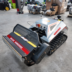 Tondeuse à gazon télécommandée sur chenilles 800 mm avec moteur haute performance 18 CV, broyeur d'herbe multifonctionnel pour pentes agricoles - Product Image 5