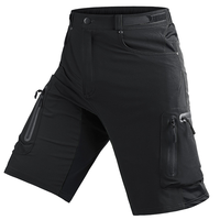 Vente en gros prêt à l'emploi poches zippées coupe ample Baggy Iking cyclisme VTT pantalon vtt Shorts hommes