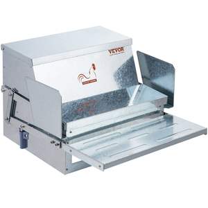 DB, venta al por mayor, alimentador automático de pollos de 25 libras, alimentador de aves de corral de acero galvanizado, 10 Capacidad de pollo, 11 días, nueva condición, Motor PP - Product Image 1