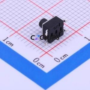 TSA453G50-250 Tactile Switch SMD-4P,4.5x4.5mm Switch Single Pole Single Throw Round Button 2.5N Vertical Mount - Product Image 2