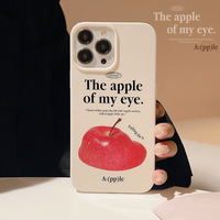 Coques de téléphone portable Goucadi en TPU rouge antichoc style INS pour modèles 11-15, idéales pour la veille de Noël