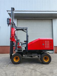 Hydraulisch Op Wielen Met 360 Graden Draaiend Lichaam, Extra Groot Frame En Een Gewicht Van 7.2 Ton Zonnestapel - Product Image 3