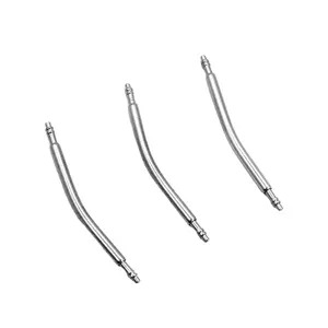 Removal 304 Stainless Steel Curved Watch Spring Bars Watch Parts