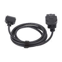 1M 16pin OBD OBD2 OBDII conector 12V 24V macho hembra Para lector de Código de interfaz ELM327 automático
