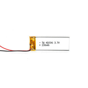 230mah 401541 <span class=keywords><strong>3</strong></span>,7 v lithium, polymer ion the Cells E-BIKE battery for shopping cart golf with ntc - Product Image 1