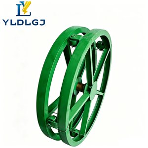 เครื่องจ่ายสายไฟแบบมืออาชีพ YILI ขนาด 1000 มม. แบบ Heavy Duty Reel Spinner สำหรับการดึงสายเคเบิลใต้ดินและโครงการไฟฟ้าสาธารณูปโภค - Product Image 1