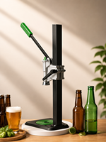 HG01 Machine manuelle de capsulage de bouteilles en verre pour sodas et bières, avec système de verrouillage, pour brassage artisanal