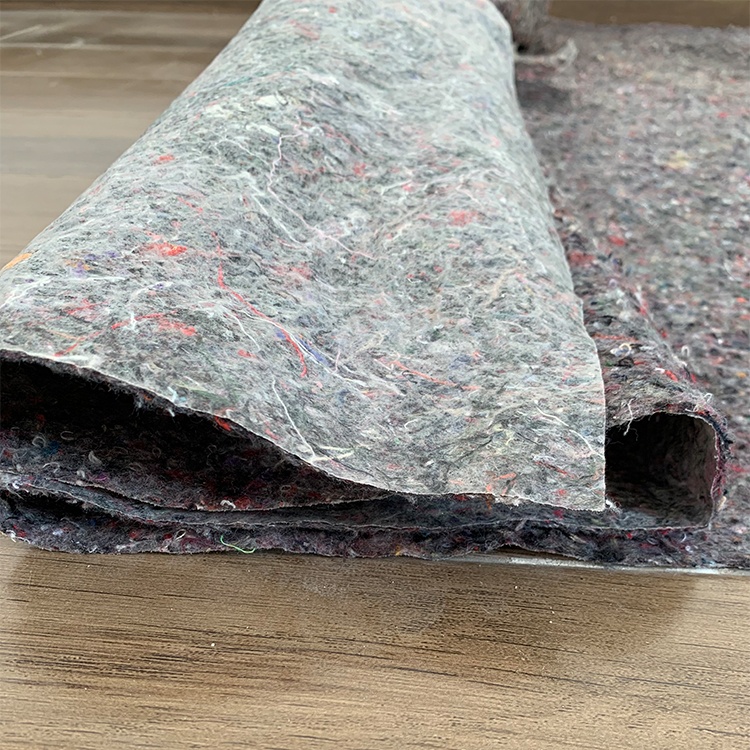100% Polyester Non-Woven Industrial Gray Painter Felt Eco-friendly Anti-Slip Breathable Water-Resistant PE Coated Medium Fabric