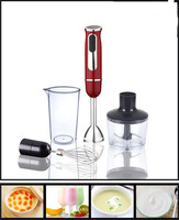 Ensemble de mixeurs plongeants électriques multifonctionnels à vitesse variable en acier inoxydable pour usage domestique et hôtelier