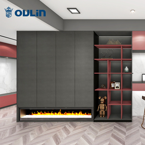 Di lusso high-gloss nero guardaroba e soggiorno mobili tv supporto <span class=keywords><strong>da</strong></span> tavolo <span class=keywords><strong>tavolino</strong></span> con porta in <span class=keywords><strong>vetro</strong></span> di personalizzazione - Product Image 2