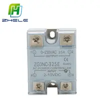 CE 단상 솔리드 스테이트 릴레이 ZG3NC-325E 전압 유형 DC DC AC 제어 DC 솔리드 스테이트 전압 조정기 24V