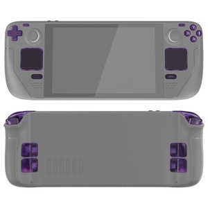 EXtremeRate - Kit de Botones Personalizados para Steam Deck, con Botones ABXY, D-pad, Trackpad, Gatillos y Botones Adicionales para la Consola Portátil LCD - Product Image 1
