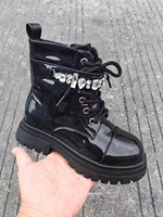 Bottes Enfants Designs Variés Marques Bottes Hiver Nouveau Style Cuir Garçons et Filles Vente en Gros