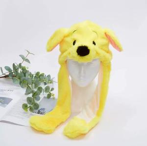 Bonnet d'hiver personnalisé en fausse fourrure, forme animale (ours, <span class=keywords><strong>loup</strong></span>, poulet, singe, chat), style Anime, mignon, pas cher à vendre - Product Image 2