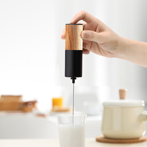 Espumador de leche de mano para café batidor eléctrico mezclador de bebidas fabricante de espuma para latte capuchino huevo de Chocolate caliente - Product Image 5