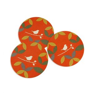 Promotional Gift Cheap Cup Disposable <b>Coaster</b> Custom Logo Absorbent Drink <b>Paper</b> <b>Coasters</b> for Drinks - Product Image 3