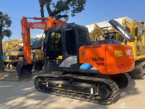 Подержанный гидравлический гусеничный экскаватор <span class=keywords><strong>Hitachi</strong></span> ZX120, <span class=keywords><strong>12</strong></span> тонн, модель <span class=keywords><strong>Hitachi</strong></span> ZAXIS 120, бывший в употреблении японский оригинал - Product Image 2