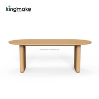 Ensemble de meubles de patio en corde tressée résistant aux intempéries, table et chaises en teck Solie, ensemble de salle à manger extérieure de luxe pour hôtel et restaurant