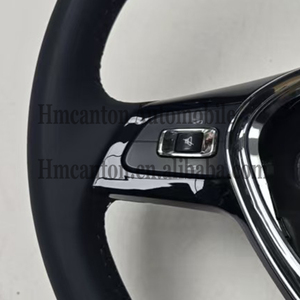 Volante de Cuero de Carbono al por Mayor para Volkswagen R-line Passat Golf Jetta Tiguan Polo Bora Arteon 2010-2025 - Product Image 2