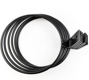 Heavy Duty Wrought Iron Wall Mount Plant Pot Holder Rings Anti Rust Black Metal Flower Pot <strong>Hangers</strong> for Balcony <strong>Fence</strong> Garden Yard - Product Image 6