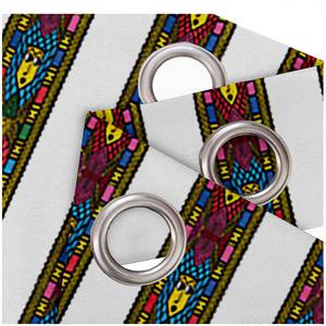 Tenda di lusso stampata in 3D tenda <span class=keywords><strong>da</strong></span> camera <span class=keywords><strong>da</strong></span> letto di lusso con Design tradizionale JA 52 * 84IN - Product Image 4