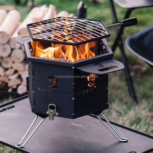 Riscaldamento <span class=keywords><strong>legna</strong></span> <span class=keywords><strong>da</strong></span> ardere braciere braciere in metallo pozzo del fuoco all'ingrosso giardino BBQ pozzo del fuoco esterno acciaio nero legno/<span class=keywords><strong>carbone</strong></span> 200 pz - Product Image 3