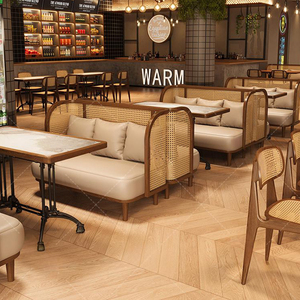 Xzy gỗ rắn mây ghế gian hàng nhà hàng đồ nội thất bàn và ghế cafe bảng rắn gỗ Dát Đá Slate cho phòng ăn - Product Image 2