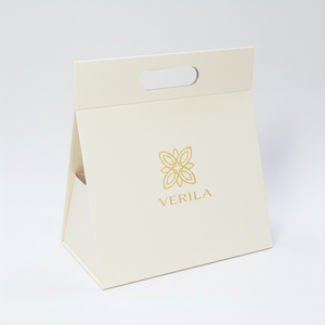 Caja Magnética de Lujo Personalizada con Asa Troquelada, Caja de Cartón Triangular Plegable, Embalaje de Papel, Caja de Regalo para el Día de la Mujer - Product Image 5