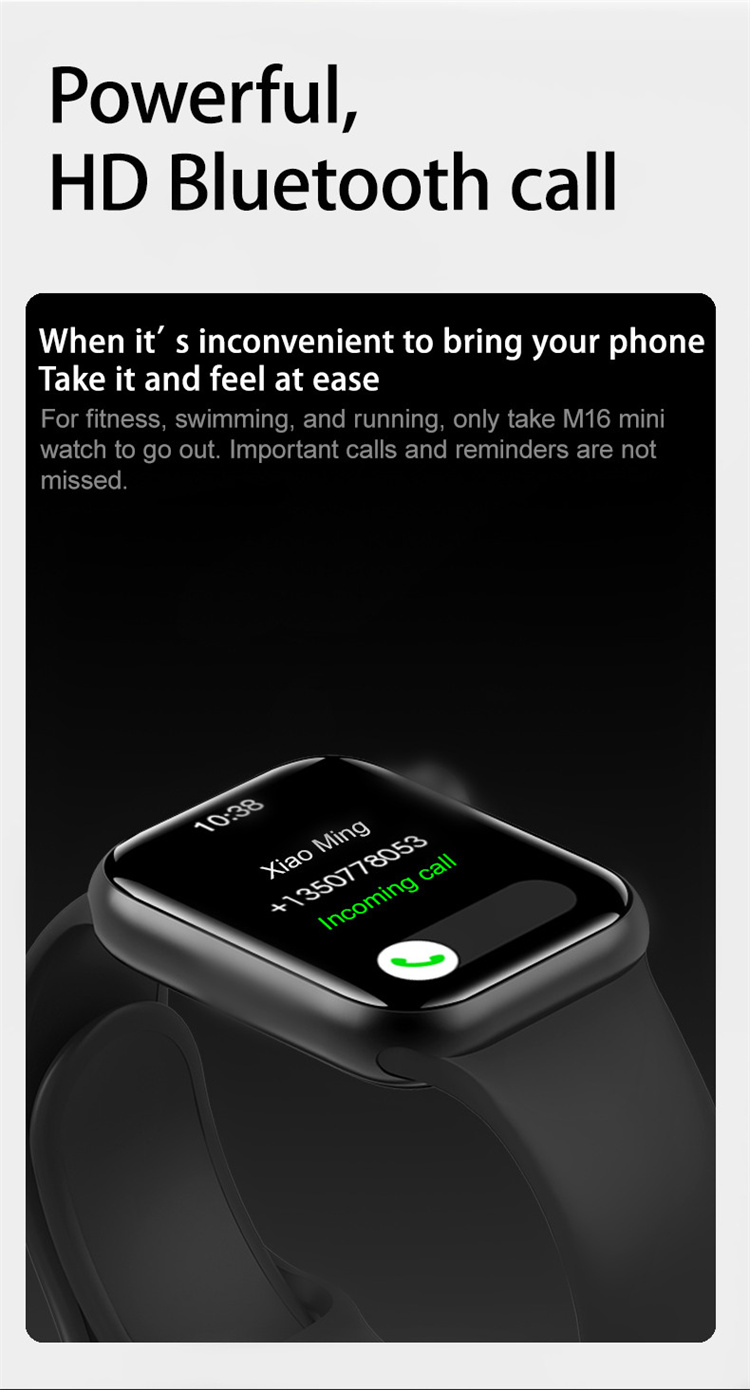M16 mini smartwatch