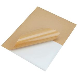 <b>A4</b> Kraft <b>Paper</b> Self-adhesive Printing <b>Paper</b> Rectangular Supermarket & Grocery Exhibition Labels Laser-printed <b>Stickers</b> - Product Image 1