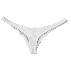 Nouveau bikini triangle à fines bretelles de style européen et américain, string sexy et chaud à taille basse, string en soie glacée à décolleté en V profond - Product Image 3