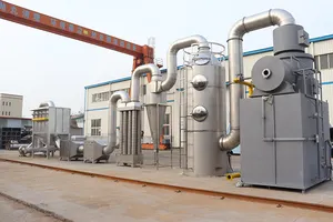 Eco Green - Sistema de incinerador profissional para tratamento de gases residuais médicos, 30Kg