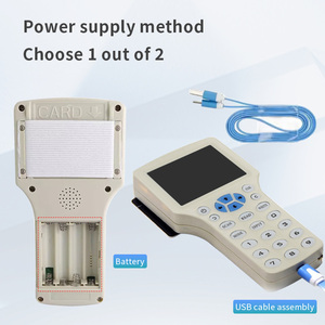 Çift frekans el <span class=keywords><strong>USB</strong></span> kablosu RFID kimlik IC kart fotokopi şifreleme programcı RFID kart teksir tam Decode fonksiyonu ile - Product Image 4