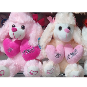 Bambola di peluche personalizzata san valentino orsacchiotto con cuore peluche ti amo te e amo orso regalo di festa produttore - Product Image 4