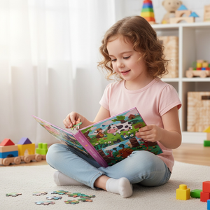 Preschool <strong>Education</strong> Toys Magnetic Puzzles <strong>Educational</strong> Puzzle <strong>Books</strong> Children's Magnetic Puzzles Full-color Printing - Product Image 3