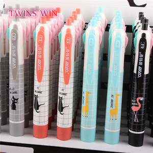 Cat 4 couleur presse stylo à bille marqueur <span class=keywords><strong>dessin</strong></span> papeterie 0.5 multicolore stylo 543 - Product Image 3