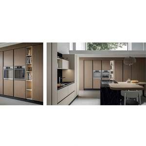 ตู้ครัวสไตล์อิตาลีออกแบบตามสั่งจากโรงงาน พร้อมระบบปิดแบบนุ่มนวล เฟอร์นิเจอร์ครัวทันสมัยคุณภาพสูงระดับหรู - Product Image 2