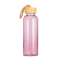 Bouteille d'eau recyclée RPET de 360 ml avec logo personnalisé, sans BPA, en RPET, PP et avec bouchon à vis