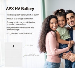 Ev ESS LiFePO4 güneş enerjili pil paketi Growatt APX HV 10kwh 50kwh aralığı ev & bahçe için - Product Image 3