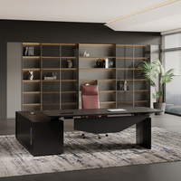 Meubles de bureau commerciaux Bureau de direction Bureau de direction moderne Bureau de direction en forme de L Bureau de direction modulaire Bureau de direction de luxe
