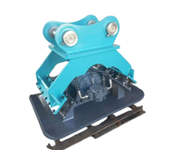 Compacteur hydraulique vibrant de qualité professionnelle pour les opérations de remblaiement et de creusement avec excavatrice