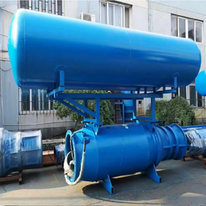 Pompe axiale multi-étages à haute pression avec <span class=keywords><strong>moteur</strong></span> 90 kW et joint en acier inoxydable pour le contrôle des inondations, l'irrigation et le <span class=keywords><strong>tube</strong></span> flottant submersible - Product Image 5