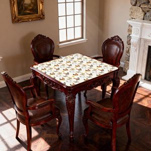 Tapis <span class=keywords><strong>de</strong></span> mahjong ergonomique antidérapant épais pour jeux <span class=keywords><strong>de</strong></span> cartes, <span class=keywords><strong>de</strong></span> poker, <span class=keywords><strong>de</strong></span> dominos et <span class=keywords><strong>de</strong></span> jeux <span class=keywords><strong>de</strong></span> société, cadeau idéal pour les passionnés d'élevage <span class=keywords><strong>de</strong></span> poulets - Product Image 4