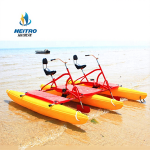 Vente de pédalos par une entreprise de fabrication, vélo aquatique flottant, vélo aquatique pour 1 à 3 personnes, cycle ponton - Product Image 1