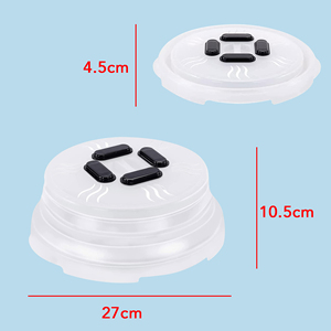 Penutup <span class=keywords><strong>Microwave</strong></span> Lipat dari PP untuk Hadiah Hari Ibu, Anti Cipratan, Bernapas, Ramah Lingkungan, Dapat Digunakan Kembali, Pelindung Makanan Lipat dengan Ventilasi - Product Image 6