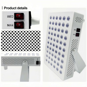 Panneau de luminothérapie LED rouge professionnel AZURE pour la beauté du visage à domicile, soins de la peau, <span class=keywords><strong>solarium</strong></span>, sauna, salon AL300 2512125 - Product Image 2