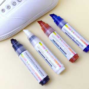 Kit di <span class=keywords><strong>Vernice</strong></span> <span class=keywords><strong>per</strong></span> Pelle Premium ad Asciugatura Rapida, 12 Colori, Formula Flessibile Autosigillante, Pennarello <span class=keywords><strong>per</strong></span> <span class=keywords><strong>Scarpe</strong></span> in Pelle e Riparazione Interni Auto - Product Image 4