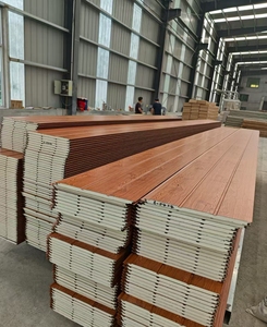 Panneaux sandwich en <span class=keywords><strong>polyuréthane</strong></span> à revêtement métallique écologique moderne, installation facile, résistants à l'eau et au feu, épaisseur <span class=keywords><strong>20</strong></span> <span class=keywords><strong>mm</strong></span>, pour mur extérieur - Product Image 3